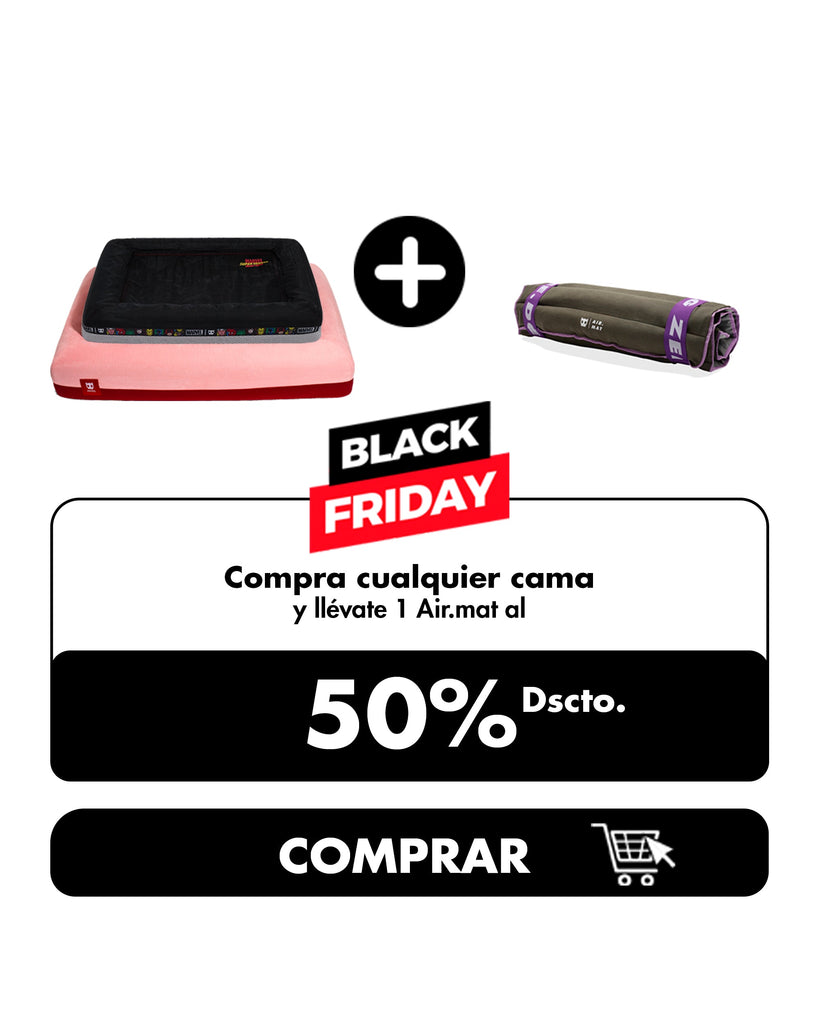 Compra cualquier cama y llévate 1 Zee.Dog Air.Mat al 50% Dscto.