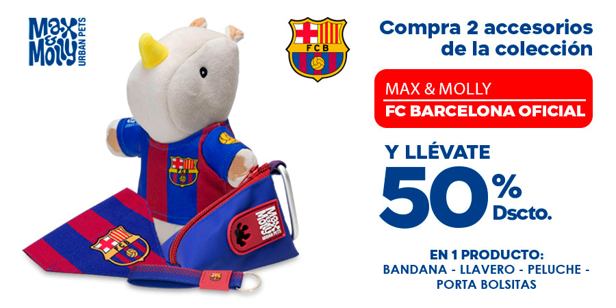 Max & Molly - Colección Oficial FC Barcelona