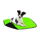 Cama reversible Airyvest Mat Verde / Negro