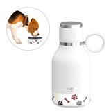 Asobu botella y bowl 2 en 1 Dog bowl bottle stainless white