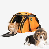 Bolso porta Mascotas hpz pet rover bingo multi-functional pet travel carrier bag/car seat/bed (Sunrise orange)