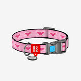 Collar para Perro Wonder Woman 1 DC Comics Waudog con plaquita Smart ID