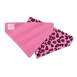 Bandana Max & Molly reversible Leopard Pink