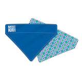 Bandana Max & Molly reversible Retro Blue