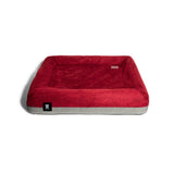 Zee.dog cobertor Burgundy Grey Bed S para cama zeebed de perro