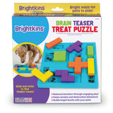 Brightkins Dog Block Treat Puzzle juguete de entrenamiento para perro