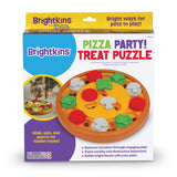 Brightkins Pizza Treat Puzzle juguete de entrenamiento para perro