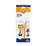 Arm & Hammer Kit Dental sabor vainilla y jengibre Limpieza Avanzada para Cachorros Perros con Bicarbonato de Sodio