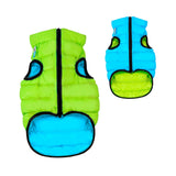 Casaca reversible Airyvest Verde / Celeste