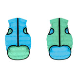 Casaca reversible Airyvest lumi brilla en la oscuridad verde claro / azul