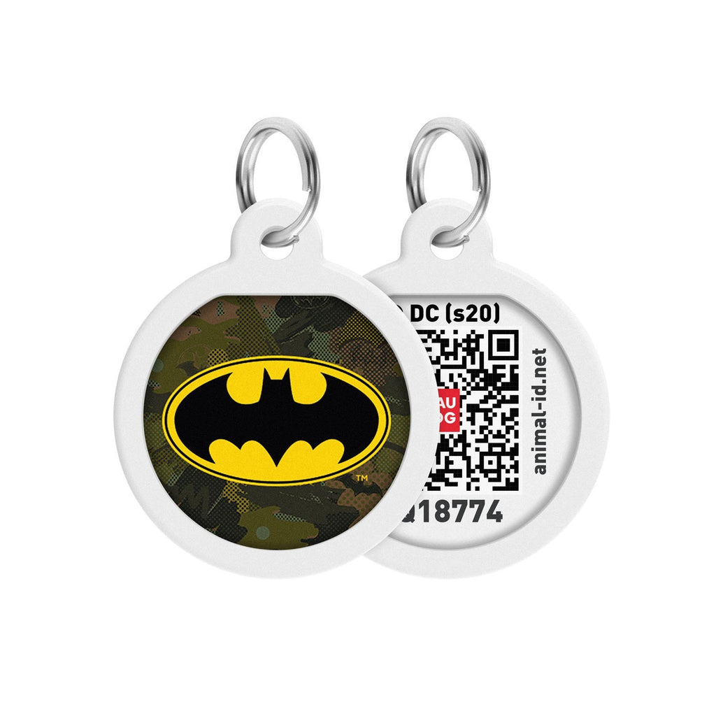 Batman Green DC Comics Placa de identificación Smart ID – App ¡GRATIS! - Pet Brands