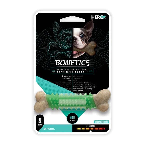 Bonetics Small Dental Bone Mint Flavor juguete para perro - Pet Brands