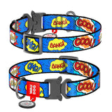 Waudog Collar WOW con hebilla de metal - Placa de identificación Smart ID con diseño WAUDOG ¡GRATIS! –  Con registro Online