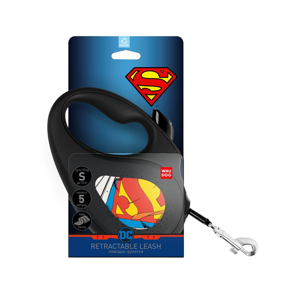 Correa Retráctil Superman Hero DC Comics - Pet Brands