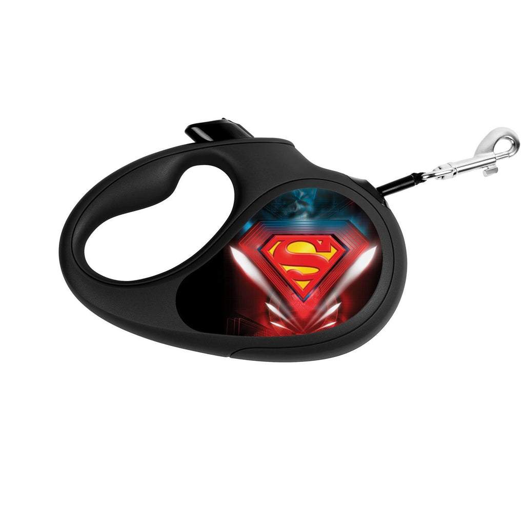Correa Retráctil Superman Logo DC Comics - Pet Brands
