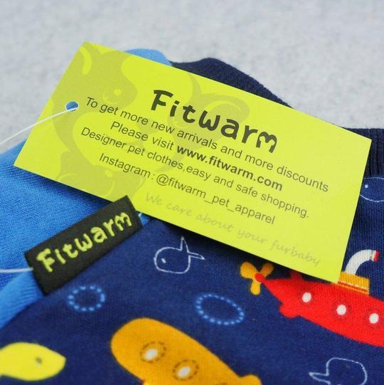 Fitwarm Pijama Submarinos - Pet Brands