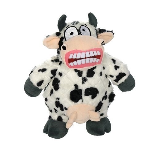 Mighty Angry Animals Cow juguete para perro - Pet Brands