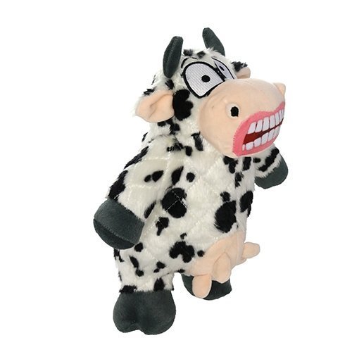 Mighty Angry Animals Cow juguete para perro - Pet Brands