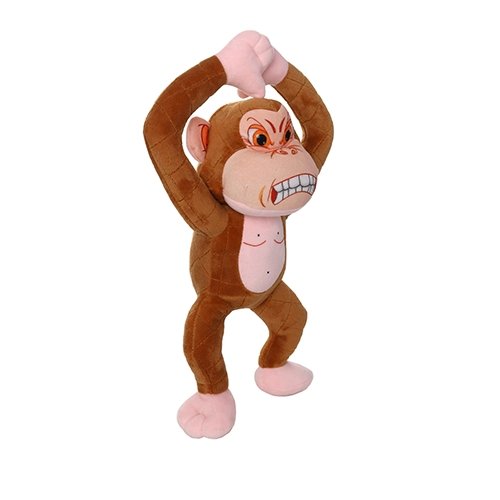 Mighty Angry Animals Monkey juguete para perro - Pet Brands