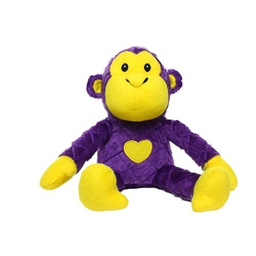 Mighty Safari Monkey Purple juguete para perro - Pet Brands