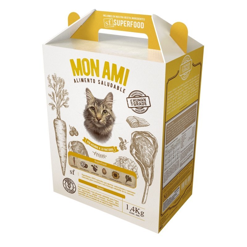 Mon Ami 1.4 kg. gato alimento - Pet Brands