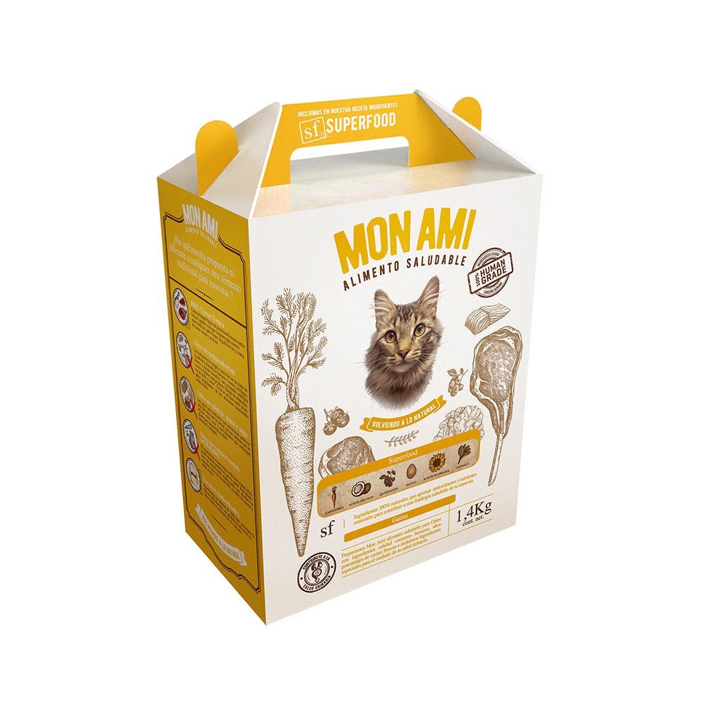 Mon Ami 1.4 kg. gato alimento - Pet Brands