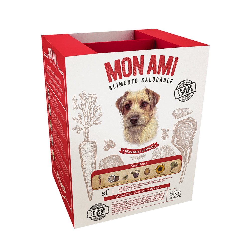 Mon Ami 6 kg. razas pequeñas y medianas alimento - Pet Brands
