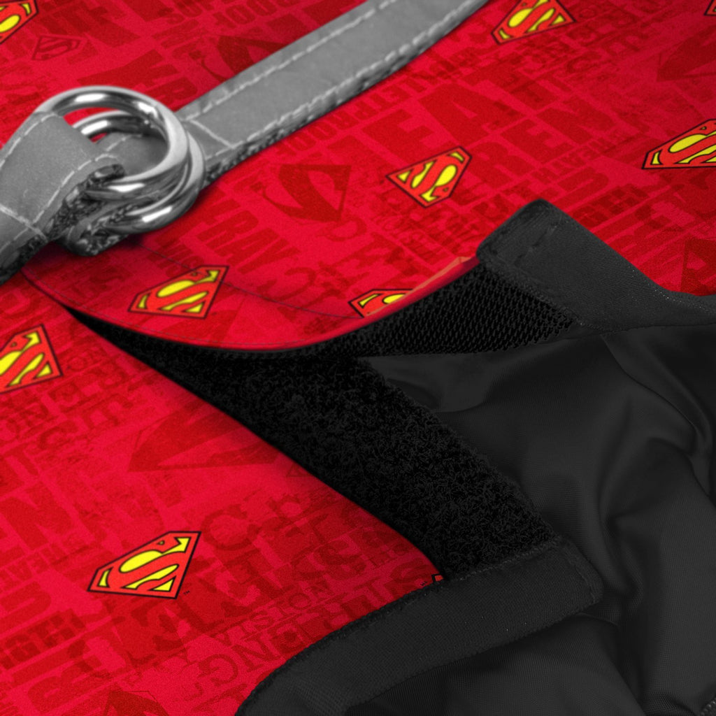 Pechera Superman Red DC Comics - Con etiqueta QR y App ¡GRATIS! - Pet Brands
